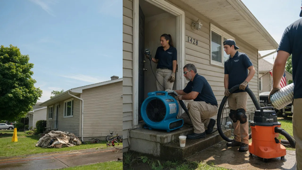 Water Damage Restoration in Bells, TX near me